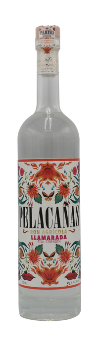 Pelecañas Mexican Agricole Cane Rum “Llamarada” (Still Strength) 750mL