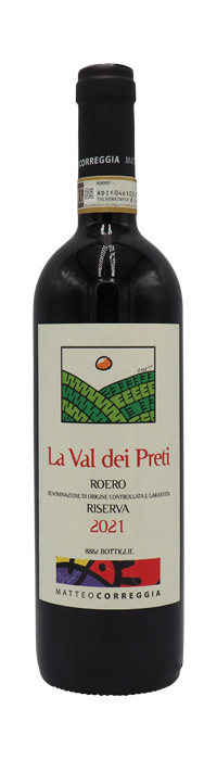 Matteo Correggia La Val dei Preti Roero Riserva, 2021, Piedmont, Italy